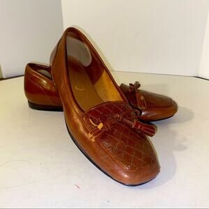 TACOO VNTG Leather loafers Sz 7